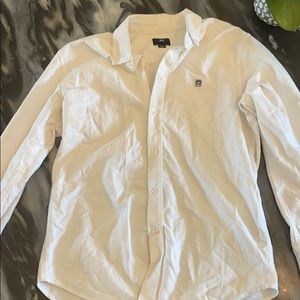 OBEY- Men’s White button down